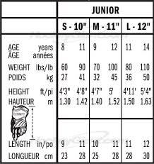 Reebok Ice Skates Size Chart
