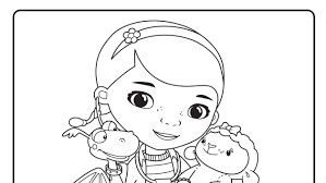 Lots of pages to color with my kids favorite characters, plus stickers ! In Front Of The Clinic Doc Mcstuffins Coloring Pages Coloring Pages Disney Coloring Pages