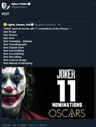 When the 2020 oscar nominations were announced yesterday, little women earned a spot in the best picture category and collected nods for ronan, pugh, and many of those snubbed movies didn't fit the idea of prestige that has defined oscar narratives for generations. Geekiary News Briefs Oscar 2020 Noms Morbius Teaser More