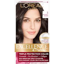 I've been dying my hair black for about 4 years now. Amazon Com L Oreal Paris Excellence Creme Permanent Hair Color 3 Natural Black 100 Gray Coverage Hair Dye Pack Of 1 Chemical Hair Dyes Beauty