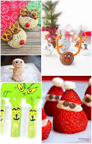 This would be cute for a special occasion like birthday or rainbow for st. Healthy Christmas Treats For Kids 25 Cute Holiday Snacks Helloyummy