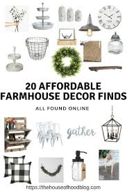 20 Affordable Farmhouse Decor Items Affordable Farmhouse Decor Farmhouse Decor Trends Country House Decor