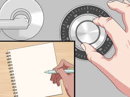 And it looks like a flat round disc which can rotate. 4 Ways To Open A Safe Wikihow