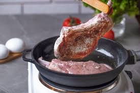 Pork chops all come from the loin, which runs from the hip to the shoulder and contains the small strip of meat called the tenderloin. How To Cook Pork Chops