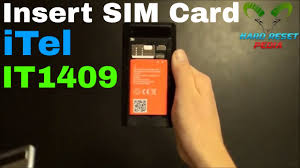 Tta #mi_reset_without_simcard how to reset mi account password without sim card and email by officially 100% ( myanmar ). Itel It1409 Insert The Sim Card Youtube