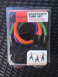 Danskin Now Resistance Tube Set 3 Bands Guide Sealed