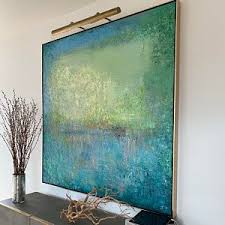 Large Canvas Bird Wall Art Oversize Wall Art Canvas Black And White Painting Contemporary Art Painting Abstract Acrylic Art Wall Painting For Living Room Abstract Canvas Art Blue Abstract Painting Abstract Canvas