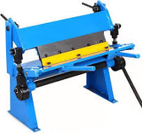 Iron Sheet Metal Bending Machine 0-135° Folding Bench Swivel Bending  Machine Manual Bending Device Roller Hand-Sided Bench Tin Bender Blue 30 kg  Max. ...