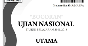 Bocoran Soal Un Sma 2017 Ilmusosial Id