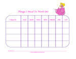 Free Printable Disney Princess Behavior Charts