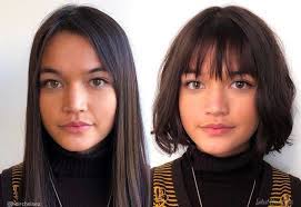 Bangs For Round Face Shapes 22 Flattering Haircuts Short Hair Styles For Round Faces Bangs For Round Face Short Hair With Bangs