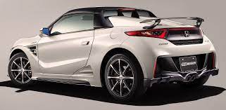 Honda S660 Mugen 2016 A Modified Version Of Hondas Mid-engined Kei Car Kei Car Honda Honda Fit