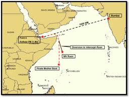 INS KOLKATA'S COUNTER - PIRACY MISSION