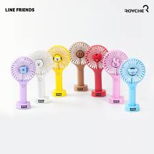Official Bt21 Handy Fan Linefriends Handheld Bt21 Mini Fan Ups Expedited Ship