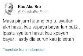 Tapi, bukan berarti kita tidak bisa lepas darinya. Luahan Sbnrnya Mereka Yang Tak Reti Bayar Hutang