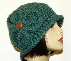 We have a variety of free knitting patterns for baby hats, including beanies, pixie hats, earflap hats, preemie hats, cute animal hats and more. Bernadette Chunky Flapper Cloche Crochet Hats Crochet Hat Pattern Unique Crochet