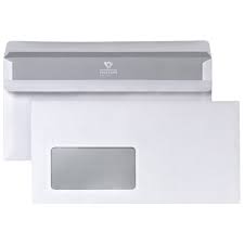 Bong Briefumschlag Din Lang Kuvert Fenster Links Selbstklebend 75g Weiss 25 Stuck Pressel