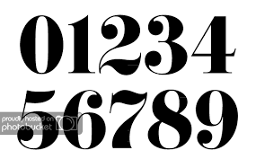 Font Numbers Qbn Numbers Font Number Fonts Numbers Typography