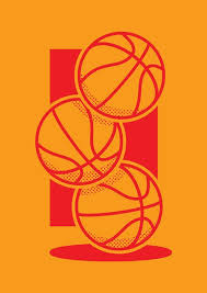 Basketball Print Wall Art Poster Minimal Abstract Artwork Illustration Geometric Digital Dow In 2020 Sports Illustrations Design Sport Illustration Illustration Design
