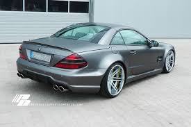 Prior Design Mercedes Sl Widebody Facelift Conversion Matte Grey Sl65 R230 Prior Design Mercedes Sl Widebody Facelift C Mercedes Sl Mercedes Mercedes Sl55 Amg