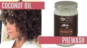 This product combines the moisturizing effect of coconut with the boosting power of jojoba, resulting in shiny, bouncy curls. How To Coconut Oil Pre Wash For Curly Hair Discocurlstv Youtube
