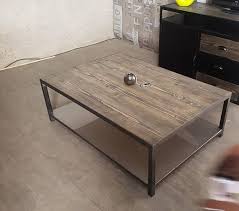 industrial coffee table tray in solid grey fir coffee table industrial coffee table coffee table tray