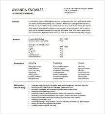 Sales manager cv references page. Executive Resume Template 14 Free Word Excel Pdf Format Download Free Premium Templates