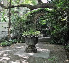 Garden Mirror Illusion Expands The Lush Green Of Amster Yard And Yours Improvised Life