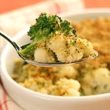 Brocoli Et Chou Fleur Au Four Recipes Ww Canada Recipe Recipes Broccoli Cauliflower Bake Veggie Side Dish Recipes