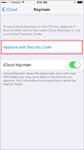 Go to the settings in your iphone. Enable Icloud Keychain To Use Insteon Insteon