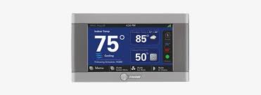 Communicating capability with hvac components. Xl850 Comfortlink Ii Thermostat American Standard Acculink Platinum 850 Wifi Thermostat Transparent Png 380x440 Free Download On Nicepng