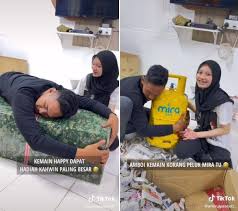 Terkadang, kita ingin memberikan hadiah yang unik untuk pengantin. Video Hadiah Istimewa Hari Perkahwinan 4 Sahabat Kenakan Pengantin Baharu Hadiahkan Tong Gas Kitareporters Semua Boleh Jadi Reporter