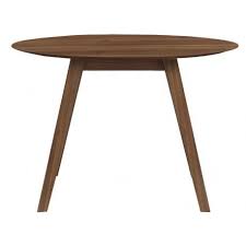 Table Ronde Extensible Aise 110 Noyer Treku Table Ronde Extensible Table Extensible Table Ronde