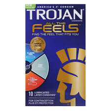 Trojan All the Feels Lubricated Condoms - Shop Condoms & contraception at  H-E-B
