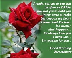 Here are some of the most beautiful quotes about love to help you express how you feel. I Miss You Sweet Heart Good Morning Love Quotes Dreams Quote