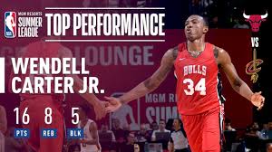 Show more posts from wendellcarterjr. Wendell Carter Jr Fills The Stat Sheets In His 2018 Mgm Resorts Summer League Debut Youtube