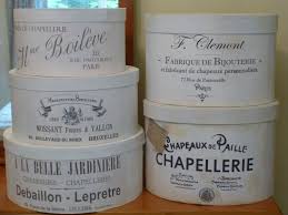 French Hat Boxes Can T Have The Old Ones So I Made My Own Hat Boxes Shabby Chic Crafts Paper Hat