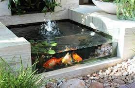 Di kolam tersebut kamu bisa isi dengan beraneka jenis ikan kesukaan mu. Kolam Minimalis Dengan Kaca Dan Air Terjun Tukang Kolam Koi Di Sidoarjo Dan Gresik Garden Style