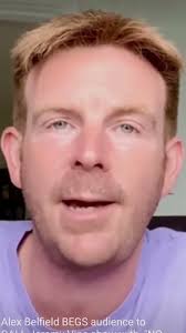 Alex Belfield begs followers to call Jeremy Vine #alexbelfield #jeremyvine  #youtubeshorts