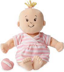 Amazon Com Manhattan Toy Baby Stella Soft First Baby Doll For Ages 1 Year And Up 15 Everything Else