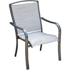 Foxhill All Weather Commercial Grade Aluminum Dining Chair With Sunbrella Sling Fabric Foxhldnchr 1gm Patio Dining Set Stackable Dining Chairs Dining Chairs