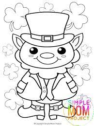 Enjoy the magic of st. Free Printable Rainbow Templates In Large And Small Leprechaun Coloring Pages Free Printable Crafts