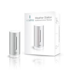 The Additional Module To The Netatmo Weather Station Station Meteo Objets Connectes Domotique
