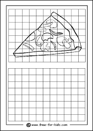 Grid Drawing Worksheets With Pictures For Drawing Practice Art Sub Lessons Art Worksheets Drawing Grid