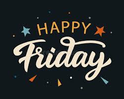 Happy Friday Lettering Positive Hand Written Quote Stock Vector Illustration Of Holiday Letter 133464605 Friday quotes are used for a special day of the week.