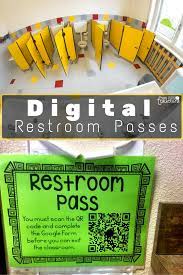 Asking for ideas on bathroom passes. Digital Restroom Passes Amber Calderon