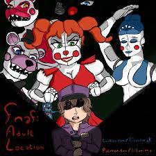 2d 2d (artwork) baby (fnafsl) ballora ballora (fnafsl) bonbon ( fnaf) breasts circus baby circus baby (fnaf) dress eggs benedict (fnafsl)  ennard (fnafsl) five nights at freddy's five nights at
