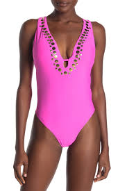 athena hey there plunge one piece swimsuit hautelook