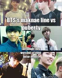 I M Nearly 17 And Still Waiting For Puberty To Beat The Sh T Out Of Me Like It Did With Them Allkpop Meme Center Bts Funny Bts Memes Bts Boys