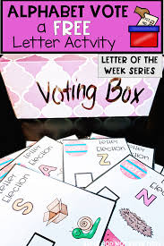 Alphabet Vote Whole Alphabet Letter Game For Your Letter V Week Alphabet Activities Letter Games Learning The Alphabet